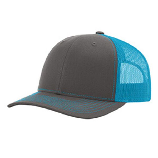 OTTO CAP 6 Panel Low Profile Mesh Back Trucker Hat Thumbnail