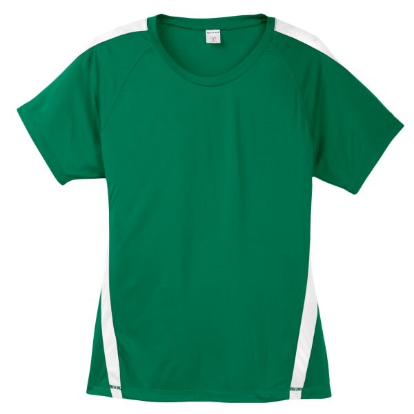 Sport Tek Ladies Colorblock PosiCharge Competitor Tee Thumbnail